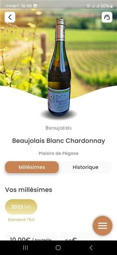 Bourgogne Marsannay Plaisirs De Pégase 2023