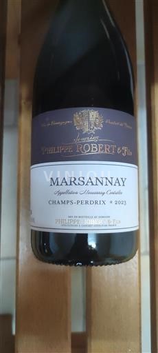 Bourgogne Marsannay Philippe Robert & Fils Champs-Perdrix 2023