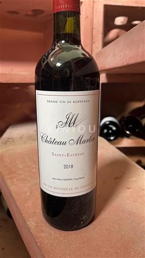 Bordeaux Saint-Estèphe Château Martin 2018