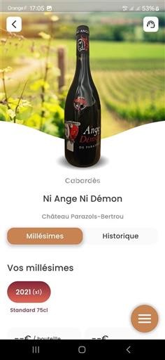 Languedoc Cabardès Château Parazolsbertou Ni Ange Ni Démon 2021