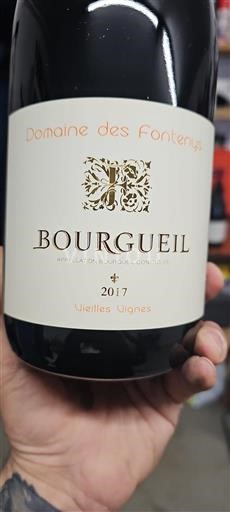 Vallée de la Loire Bourgueil Domaine Des Fontenys Vieilles Vignes 2017