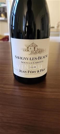 Bourgogne Savigny-lès-Beaune Jean Féry & Fils Sous la Cabotte 2019