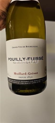 Bourgogne Pouilly-fuissé Grand Cru Moillardgrivot 2022