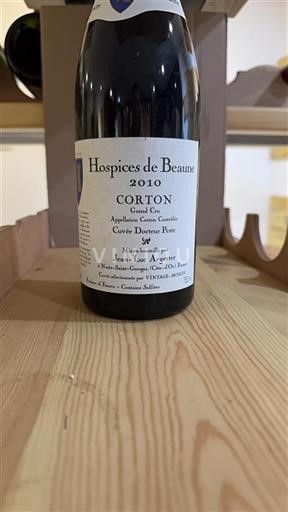 Borgogna Corton Grand Cru Hospices De Beaune Docteur Peste 2010
