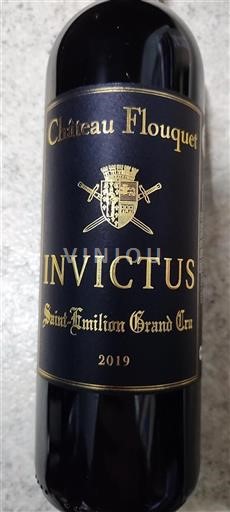 Bordeaux Saint-Émilion Grand Cru Grand Cru Château Flouquet INVICTUS 2019