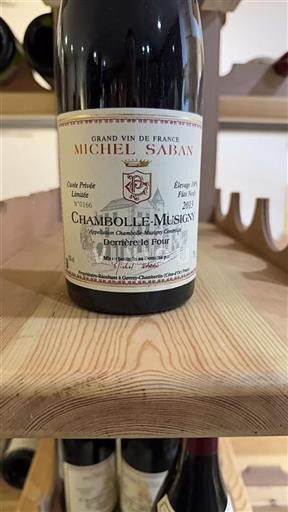 Bourgondië Chambolle-Musigny Michel Saban Derrière le Four 2013