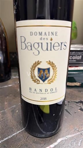 Provence Bandol Domaine Des Baguiers 2018