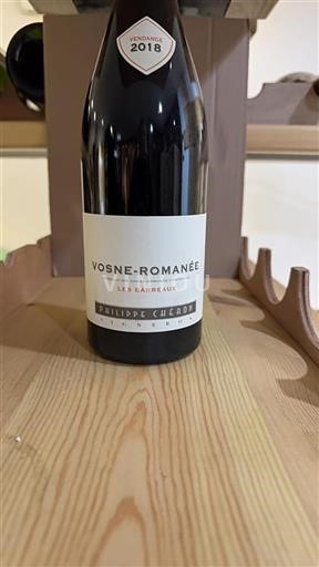 Burgundi Vosne-Romanée Grand Cru Domaine Philippe Cheron Les Barreaux 2018