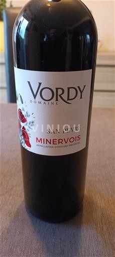 Languedoc Minervois Vordy San Peyre 2023