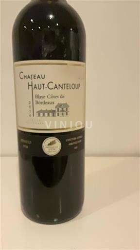 Bordeaux Bordeaux Supérieur Haut Canteloup 2018