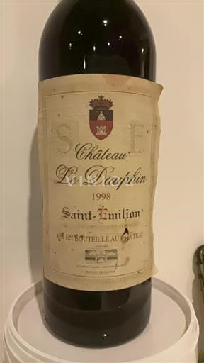 Bordeaux Saint-Émilion Château Le Dauphin 1998