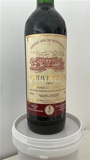 Bordeaux Côtes-de-blaye Château Berthenon 1993