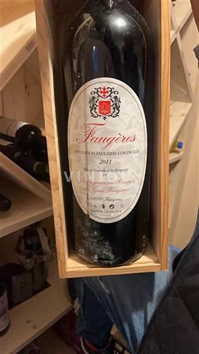 Languedoc Faugères Les Vignerons Réunis Des Crus Faugères 2011