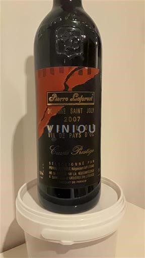 Vin Rouge sec Domaine Saint Joly 2007 France Languedoc