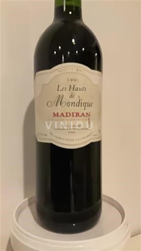 Sud-Ovest Madiran Les Hauts De Mondique 1999
