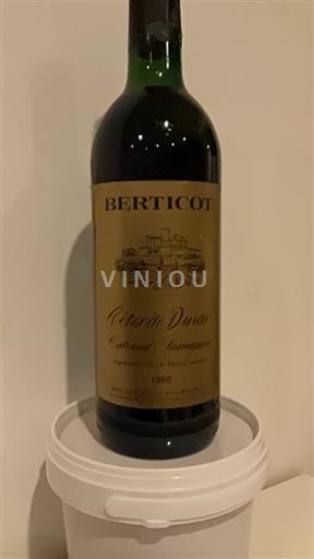 Zuidwest-Frankrijk Côtes-de-duras Berticot Cabernet Sauvignon 1986