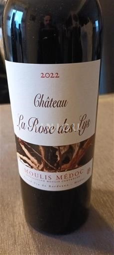 Bordeaux Moulis-en-Médoc Château La Rose Des Lys 2022