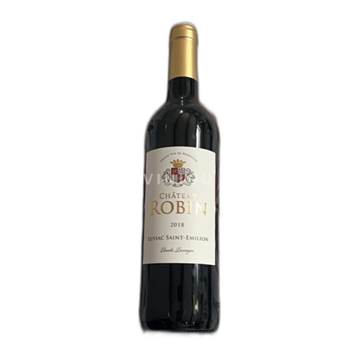 Bordeaux Lussac-saint-émilion Robin 2018