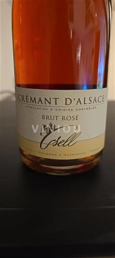 Elzas Crémant d'Alsace Gsell Brut Rosé Niet-geïntegreerd