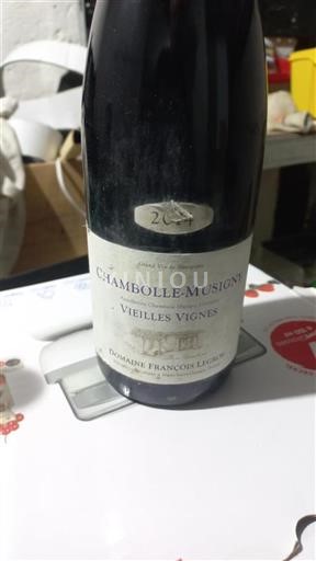 Vin Rouge sec Vieilles Vignes Domaine François Legros 2014 France Bourgogne Chambolle-Musigny AOC Grand Cru