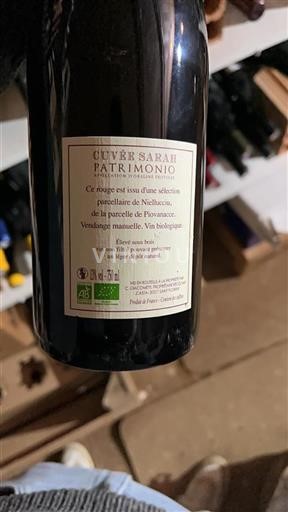 Corsica Patrimonio C. Giacometti Sarah 2020