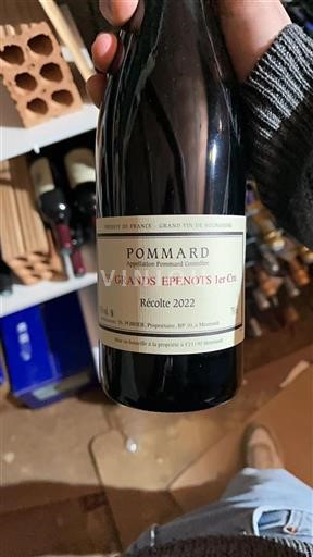 Borgogna Pommard Premier Cru Th. Poirier Les Grands Epenots 1er Cru 2022