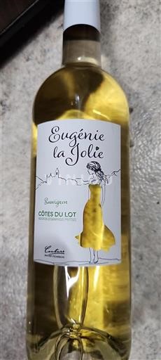 Vin Blanc sec Eugénie La Jolie Non millésimé France Sud-Ouest Côtes du Lot