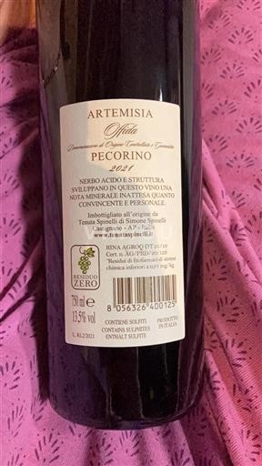 Marche Ospecificerat Artemisia 2021