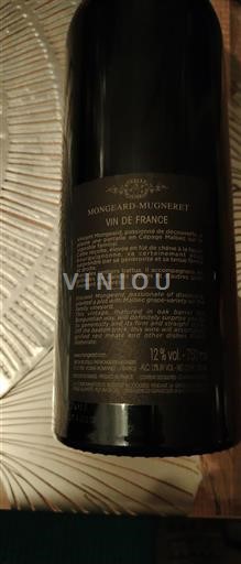 Bourgogne Ikke specificeret Grand Cru Mongeardmugneret Ikke årgangsbestemt