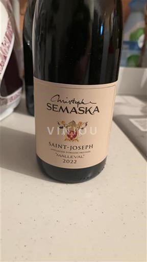 Valle del Rodano Saint-Joseph Christophe Semaska Malleval 2022