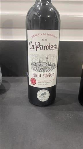Bordeaux Haut-Médoc Grand Cru La Paroisse 2021