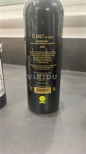 Bordeaux Sichel Claret 2020