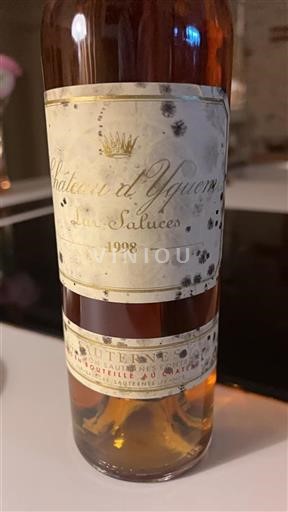 Burdeos Sauternes Château Yquem 1998