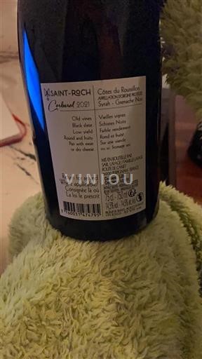 Roussillon Côtes-du-Roussillon Saintroch Carbordol 2021