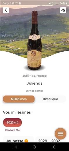 Beaujolais Juliénas Olivier Terrier 2023