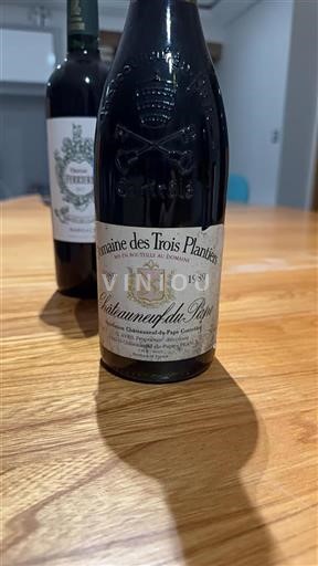 Rhônevallei Châteauneuf-du-Pape Domaine Des Trois Plantiers 1989