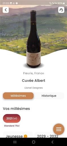 Beaujolais Fleurie Domaine Albert 2021