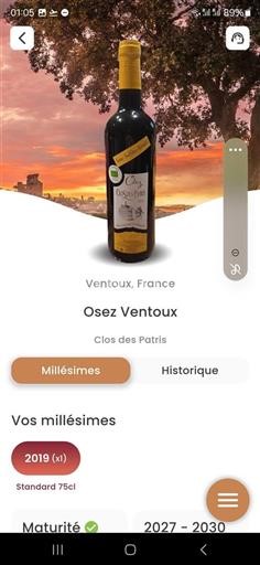 Rhônevallei Ventoux Clos Des Patris Osez Ventoux 2019