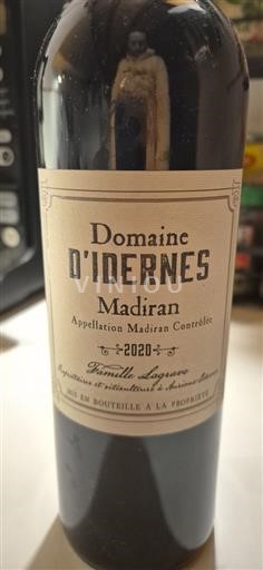 Zuidwest-Frankrijk Madiran Domaine Idernes 2020