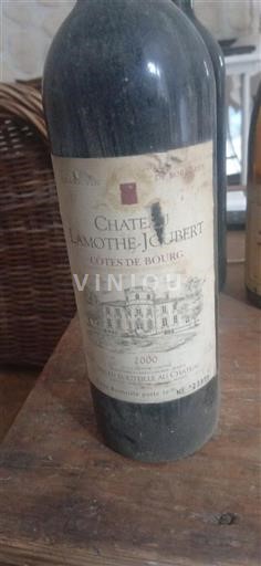 Bordeaux Côtes-de-bourg Château Lamothejoubert 2000