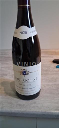 Bourgogne Grand Cru Domaine Pascal Lemende Pinot Noir 2020