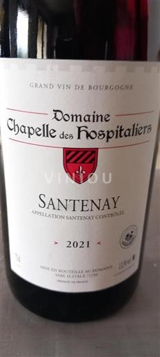 Burgundy Santenay Domaine Chapelle Des Hospitaliers 2021