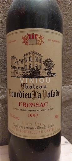 Bordeaux Fronsac Château Bourdieu La Valade 1997