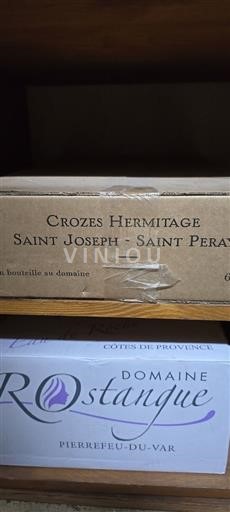 Rhônedalen Crozes-Hermitage Domaine Gilles Robin Saint Joseph - Saint Peray 2018