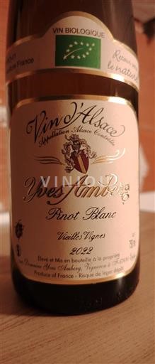 Alsace Yves Amberg Vieilles Vignes 2022