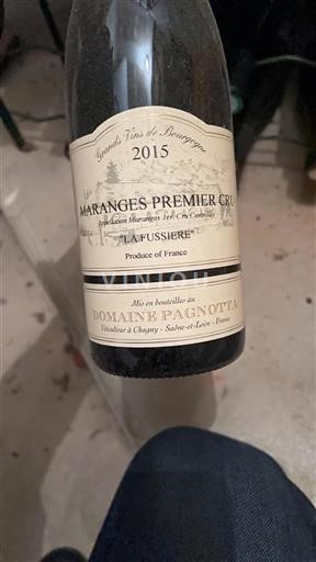 Bourgogne Ikke specificeret Premier Cru Domaine Pagnotta La Fussi%c3%a8re 2015