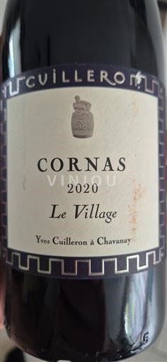 Rhônevallei Cornas Yves Cuilleron Le Village 2020