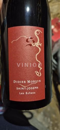 Rhône Valley Saint-Joseph Didier Morion Les Echets 2023