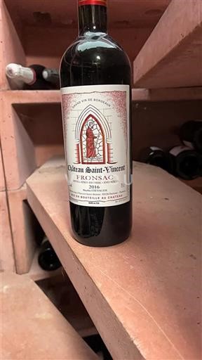 Bordeaux Fronsac Château Saintvincent 2016