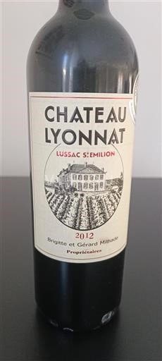 Bordeaux Lussac-Saint-Émilion Château Lyonnat 2012